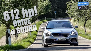 2018 Mercedes-AMG S63 (612hp) - DRIVE & SOUND (60FPS)