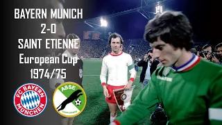 Bayern Munich vs Saint Etienne - European Cup 1974-1975 Semi-final, 2nd leg - Full match