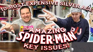 10 Most Expensive SPIDER-MAN Key Issues of the Silver Age!