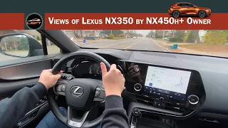 The Lexus NX350 drive by a Lexus NX450h+ owner #nx350 #NewLexusNX #Lexus