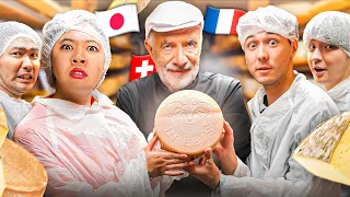 J'emmène des Japonais juger le VRAI fromage en France 🇫🇷 (feat @luisieraffineur )