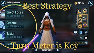 How to Mod Jedi Knight Revan - SWGOH - Strategy and Team