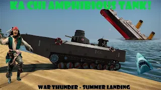 THIS TANK IS ALL THE MEMES!  Ka Chi first fights - War Thunder Summer Landing Award