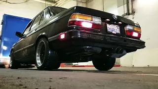 E28 m20b27 Magnaflow 2.5" catback exhaust