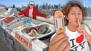 New York's Secret D.I.Y Fingerboard Park!