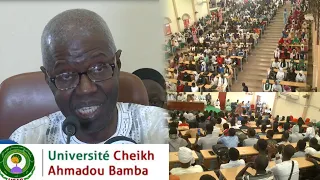 UCAB Conférence sur la philosophie islamique animée par PR Souleymane Bachir Diange