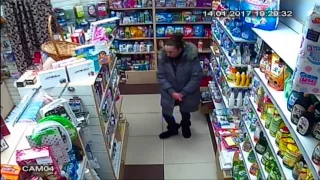 Воруют Люберцы Мегуми 076 Камера4 14.01.2017 19.25