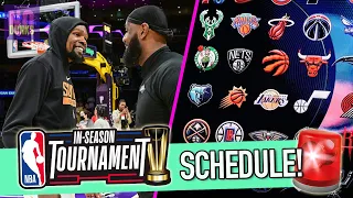 NBA In-Season Tournament Schedule Revealed & Ranking Christmas Day Games 🎄