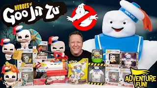 GHOSTBUSTERS Heroes of Goo Jit Zu Stay Puft Marshmallow the Destroyer AdventureFun Toy review!