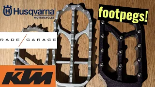 Better footpegs for your KTM / Husqvarna?