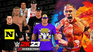 WWE 2K23 John Cena Showcase - All Matches which are possible