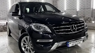 Mercedes ML W166 замена линз улучшение света фар