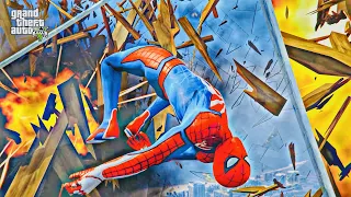 GTA 5 Spiderman Epic Ragdolls Compilation (Euphoria Physics, Fails, Funny Moments) GTA 5 蜘蛛俠布娃娃