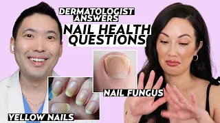 Nail Fungus? Yellow Nails? Gel Nail Polish is Dangerous? Dermatologist Answers Nail Health Questions