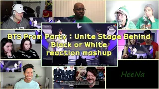 [BTS] Prom Party  : Unit Stage Behind - Black or White #BANGTAN_BOMB｜reaction mashup