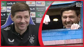 Steven Gerrard Reacts to Winning Scottish Premiership | Rangers Title Celebrations