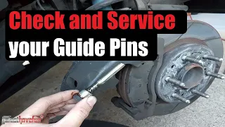 How to Check and Lubricate Brake Caliper Slider Pins | AnthonyJ350