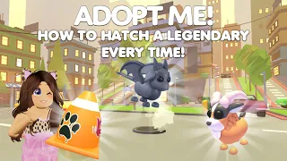 HOW to hatch a Legendary EVERY TIME! *NEW Urban egg* In Adopt me!