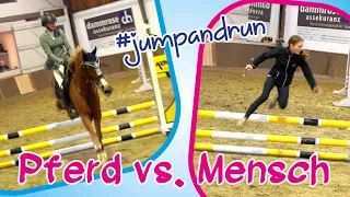 Lia & Alfi - Jump and run - Pferd vs. Mensch
