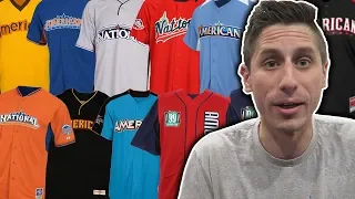 Ranking EVERY MLB All Star Game Jersey