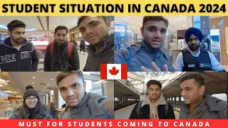 COMING TO CANADA IN 2024 || NEW INTERNATIONAL STUDENTS SHARE THEIR EXPERIENCE IN CANADA || MR PATEL