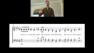 Down to the river to pray (Spiritual, arr. Krauss) - Tenor