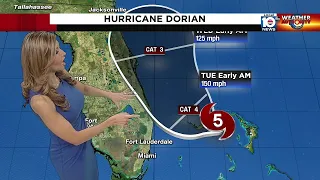 Hurricane Dorian 5 a.m. advisory Sept. 2