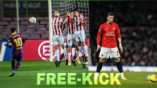 Lionel Messi Free-kick vs Cristiano Ronaldo Free-kick WhatsApp Status Video HD