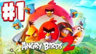 Angry Birds 2 - Gameplay Walkthrough Part 1 - Levels 1-10 - CRAZY BOSS BATTLES 3 STARS!