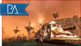 Chaos Fortress Under Attack: Empire vs Warriors of Chaos - Total War: WARHAMMER Gameplay