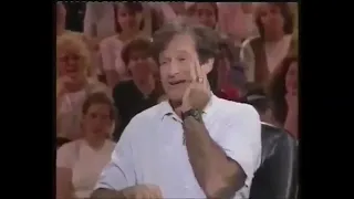 Robin Williams how he broke Robert De Niro's nose