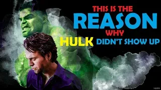 Why Hulk didn't show up in Avengers Infinity War