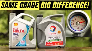 HOW TOTAL QUARTZ 8000 IS COMPLETELY DIFFERENT TO SHELL HELIX HX8 BEST SYNTHETIC ENGINE OIL MILEAGE
