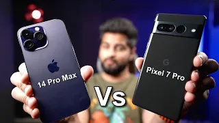 Google Pixel 7 Pro Vs iPhone 14 Pro Max Full Comparison in Hindi | What Should You Buy? Mohit Balani