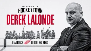 🔴 LIVE: Welcome Detroit Red Wings Head Coach Derek Lalonde