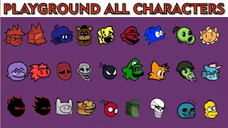 FNF Character Test | Gameplay VS My Playground | ALL Characters Test