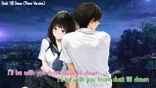 Nightcore - Dusk Till Dawn (Switching Vocals) | Lyrics