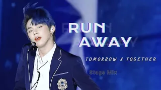 TXT (투모로우바이투게더) '9와 4분의 3 승강장에서 너를 기다려 (Run Away)'  (Stage Mix / 교차편집) [1440P]