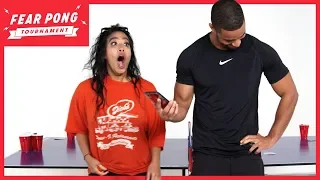 Fear Pong Tournament 2019: Round 1 (Amalia vs. Aaron) | Fear Pong | Cut