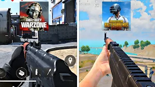 Call of Duty Warzone Mobile vs. PUBG MOBILE Comparison. Which One is Best?