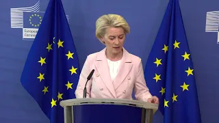 Von der Leyen: Our response will be immediate, united and coordinated