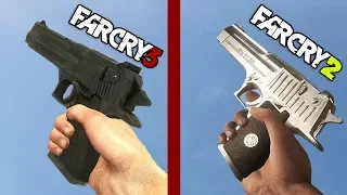 FAR CRY 2 vs FAR CRY 3 - Weapons & Equipment Comparison