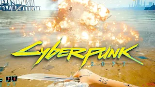 Cyberpunk2077 - Water Physics Details (Next Gen Update 1.5)