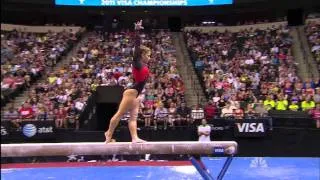 Shawn Johnson - Balance Beam - 2011 Visa Championships - Women - Day 2