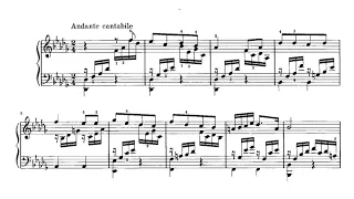 Fanny Mendelssohn - Andante cantabile in D-flat major (audio + sheet music)