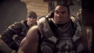 Gears of War Ultimate Edition - Act V Special Delivery: "Get Ready" Marcus & Dom Jump! Cutscene