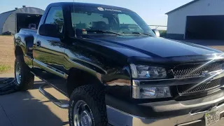 2005 Chevy Silverado regular cab stepside build