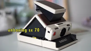 Taking my new SX 70 for a test | Unboxing