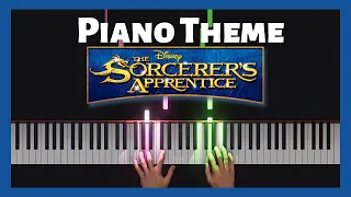 Dukas : Sorcerer's Apprentice | Easy Piano Tutorial | 4K 60fps