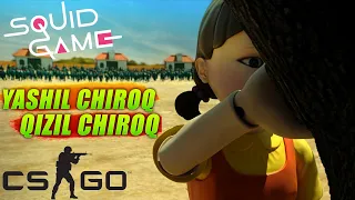 SQUID GAME/YASHIL CHIROQ QIZIL CHIROQ/CS:GO